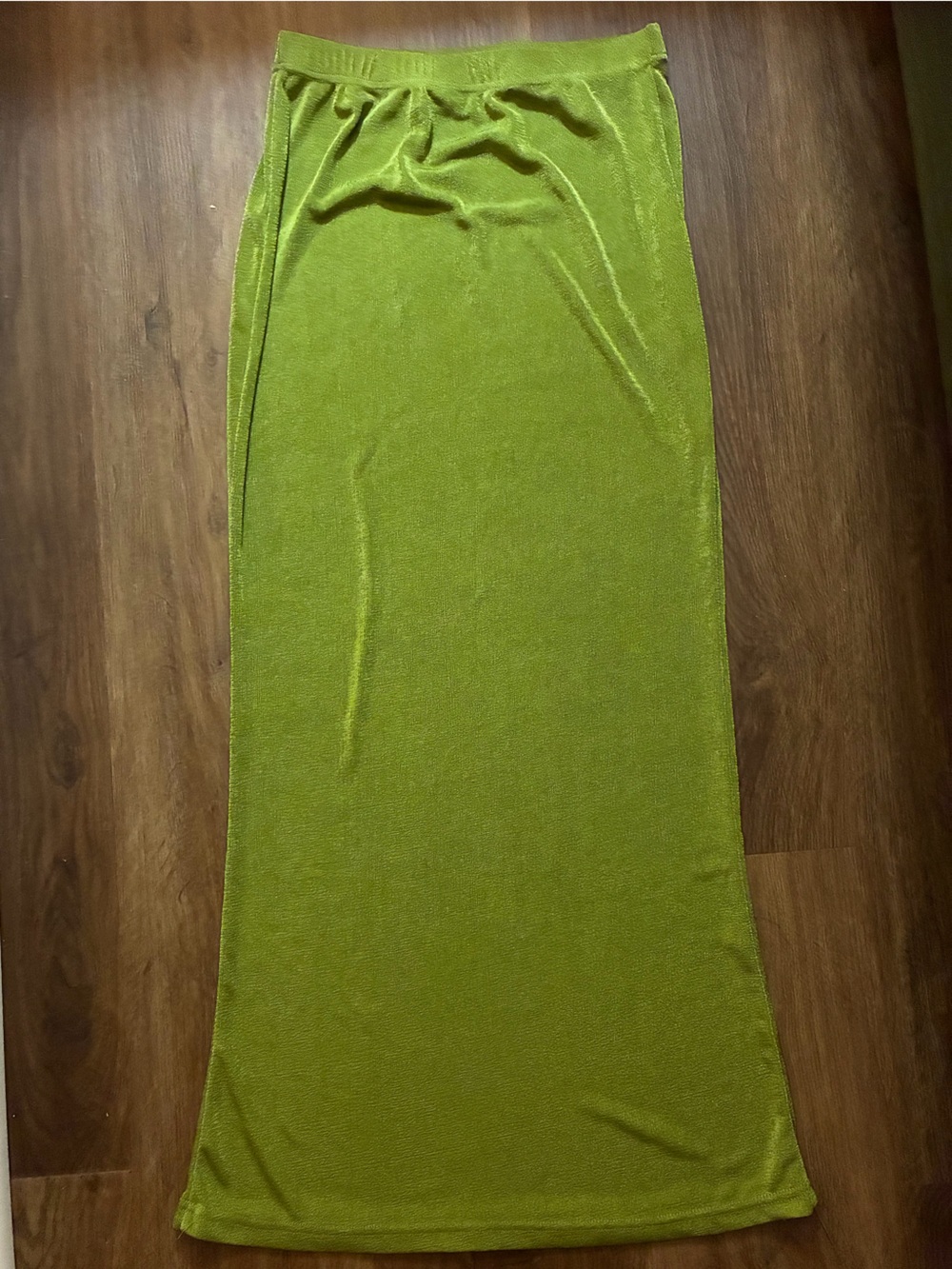 Sleek Lime Green Tube/ body-con Skirt